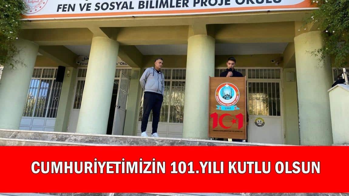 Cumhuriyetimizin 101.Yılı Kutlu Olsun